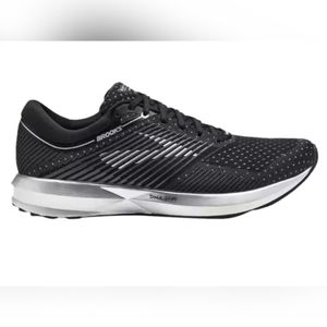Brooks Black and Silver Running Shoes